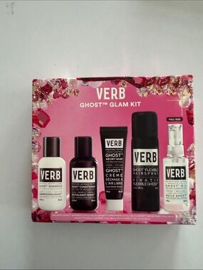 VERB Ghost Glam Kit - Pink - Women's Hair Styling Set